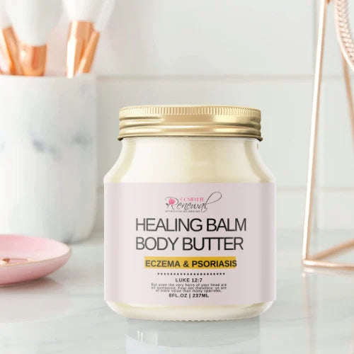 Healing Balm for Dry, Sensitive & Irritated Skin | Chamomile-Infused Skin Repair Butter