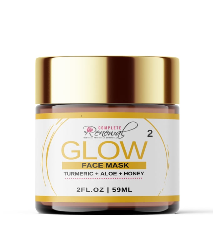 Turmeric & Honey Face Mask | Clear Acne, Reduce Redness & Get Glowing Skin - Complete Renewal