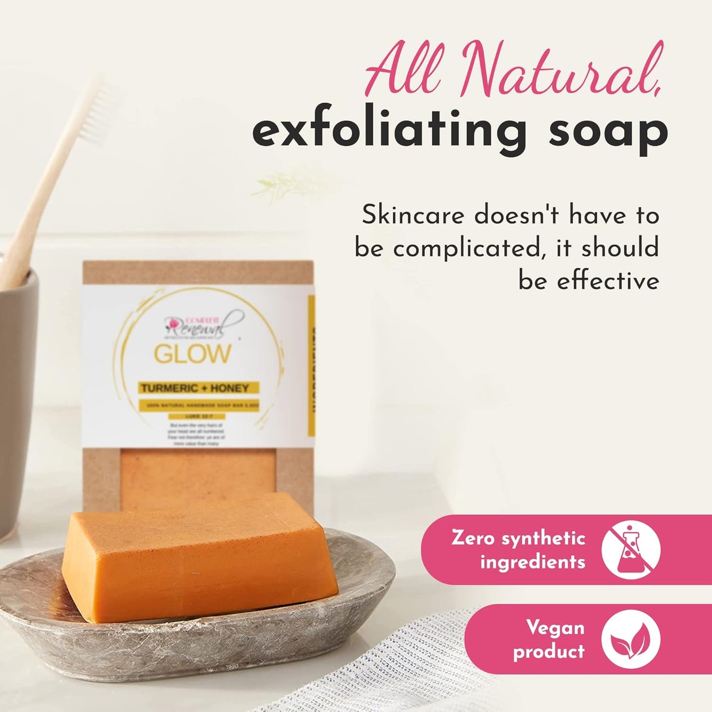 Dark Spot Defense Bundle: Save Up to 26% on the Turmeric Aloe Soap Bar