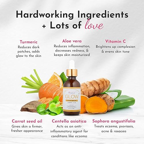 Glow Face Serum: Clarity & Renewal for Visible Dark Spots