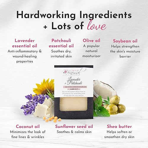 Grounding Patchouli & Lavender Artisan Soap Bar: The Ultimate Stress-Relief Shower