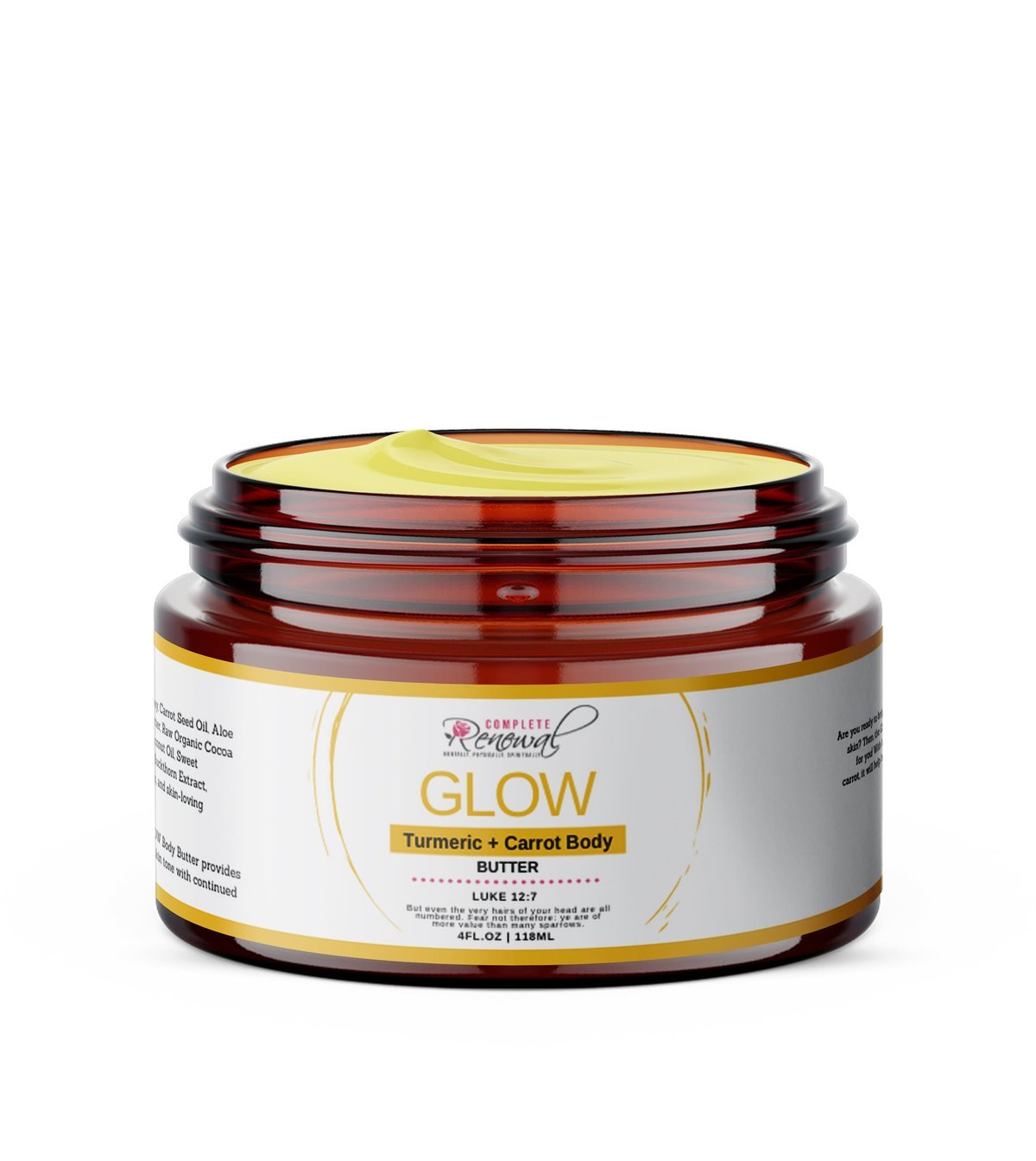 Brightening Turmeric Body Butter for Dark Spots & Hyperpigmentation