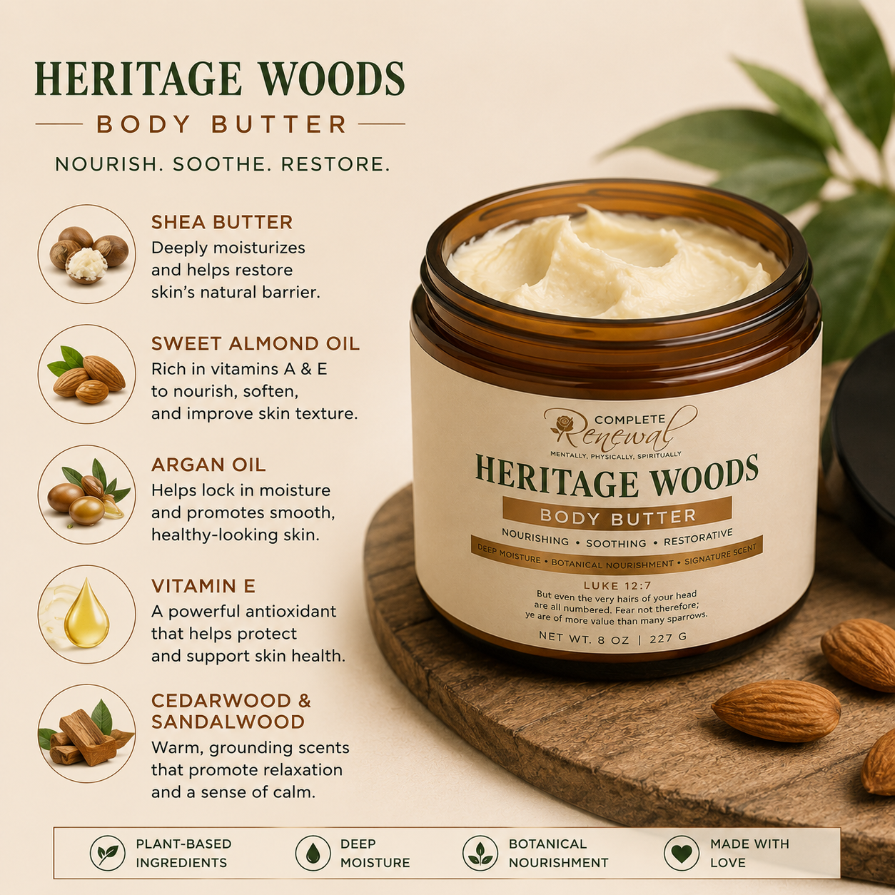 Complete Renewal™ Heritage Woods Botanical Body Butter