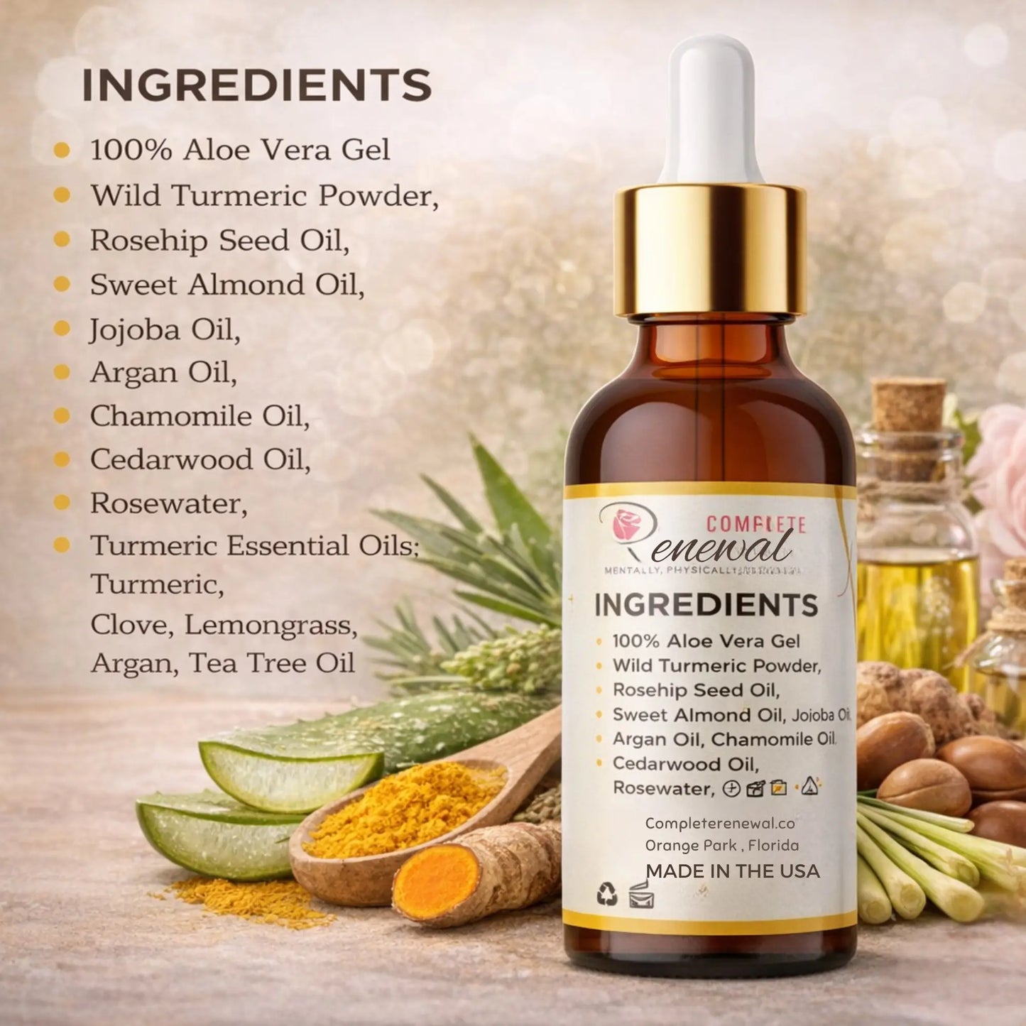 Glow Face Serum for Dark Spots & Sensitive Skin