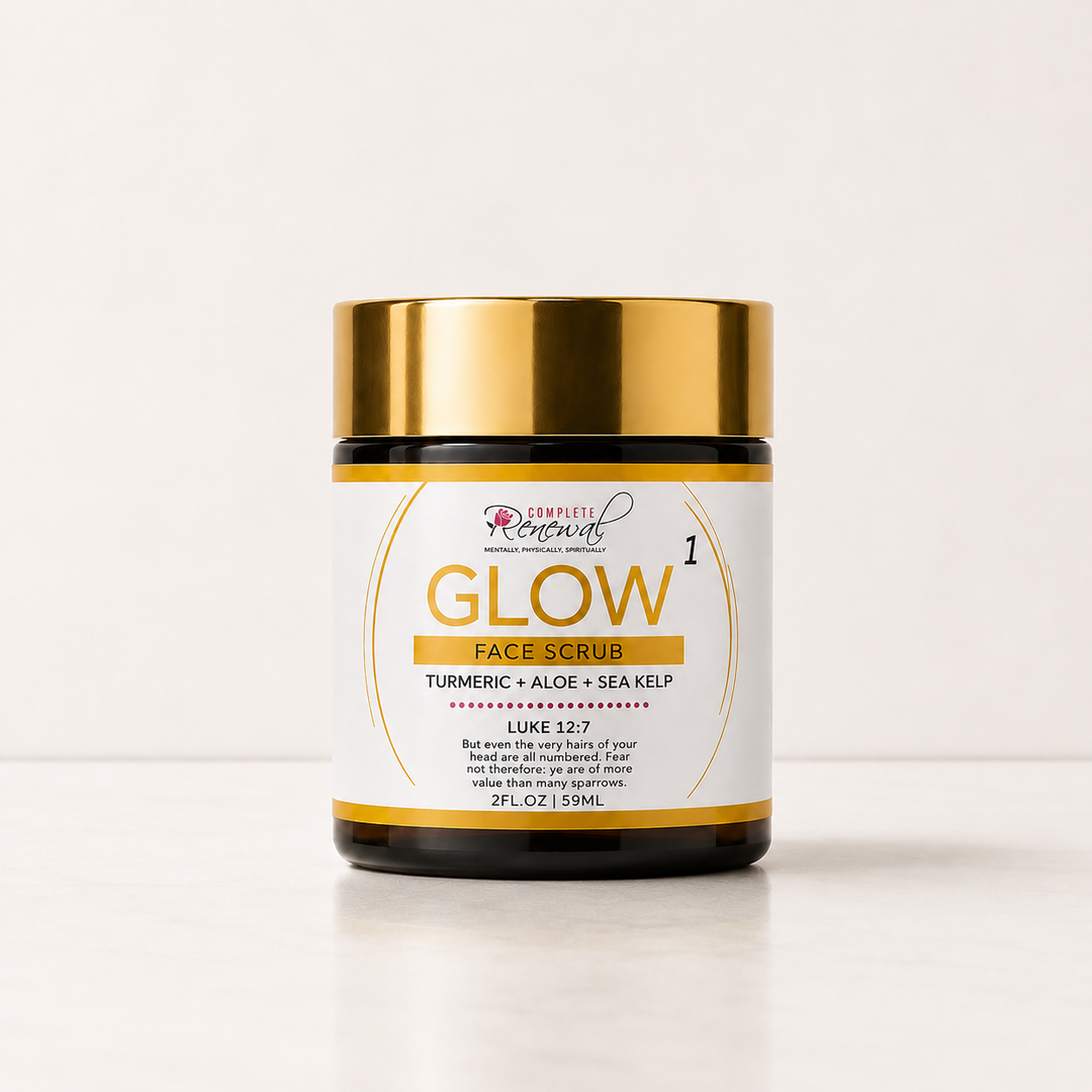 Glow Turmeric + Sea Kelp Face Scrub | Brightening Exfoliator for Dull, Uneven-Looking Skin