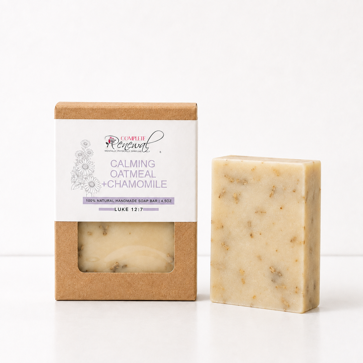 Stop Buying Soap One Bar at a Time! Oatmeal & Chamomile Soap Bar