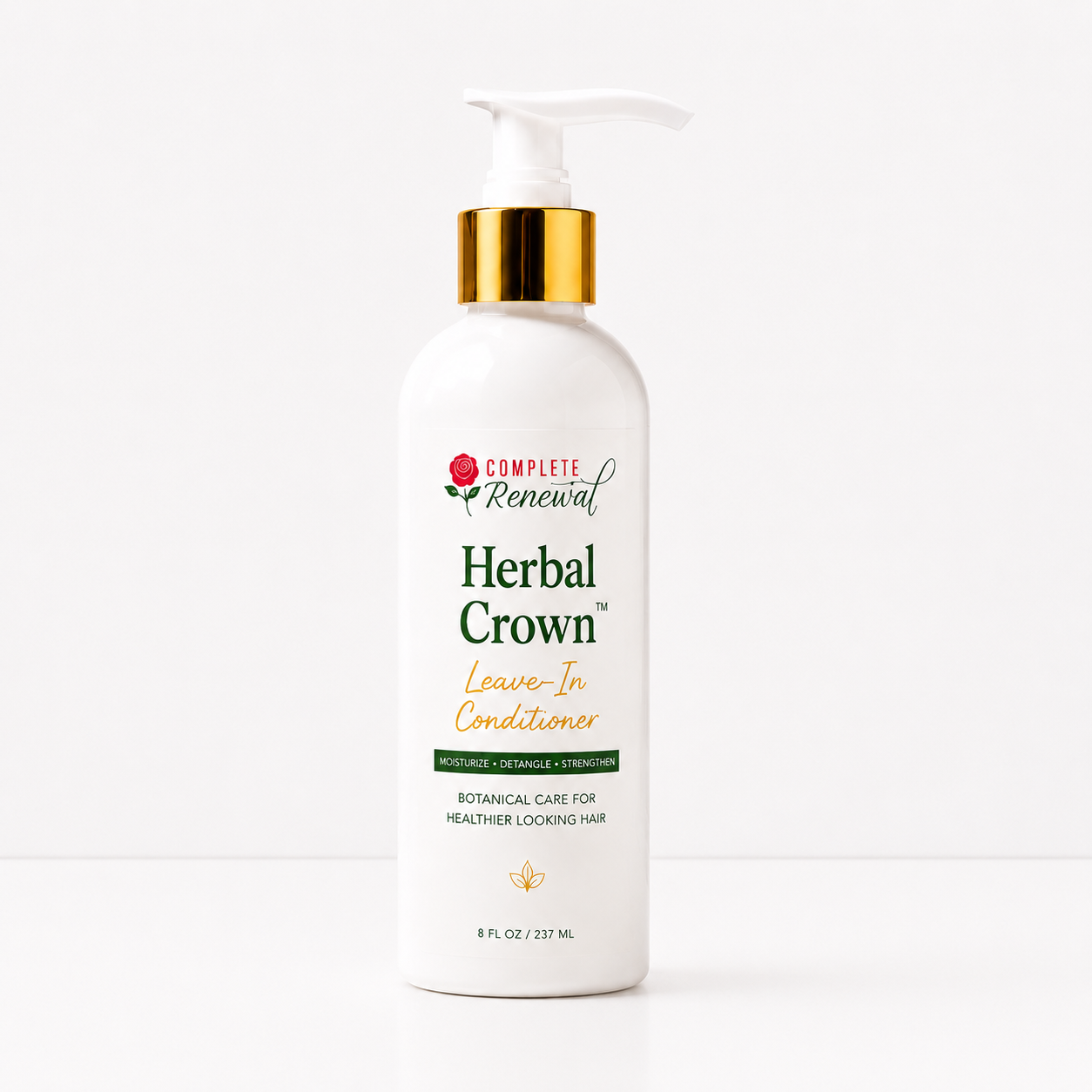 Herbal Crown™ Botanical Leave-In Conditioner | Moisture + Detangling for Curls & Coils