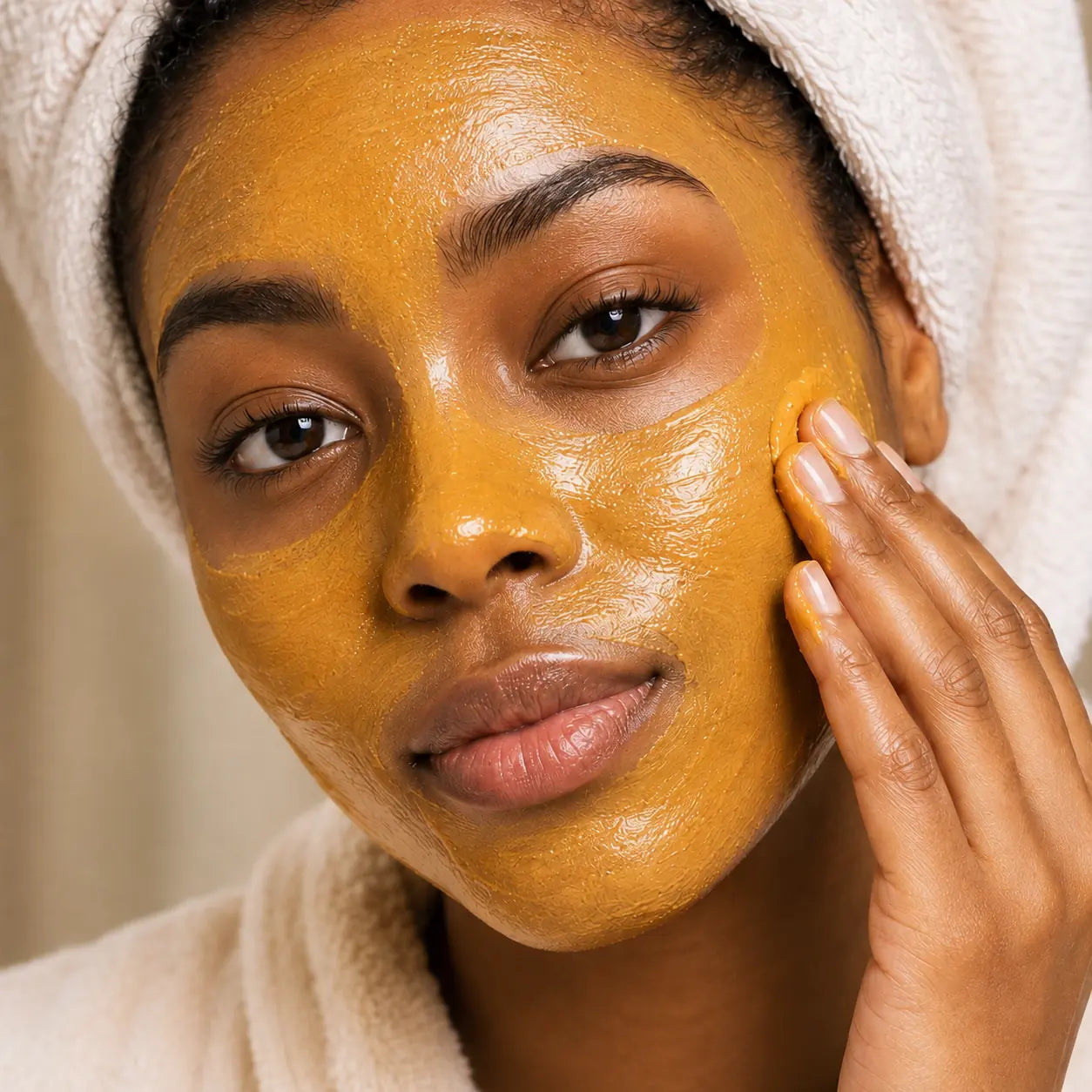 Glow Turmeric + Honey Face Mask | Brightening Mask for Dull & Uneven-Looking Skin