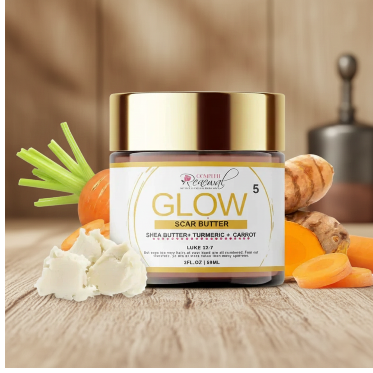 Clinical Grade Scar Fading Butter with Rosehip Oil