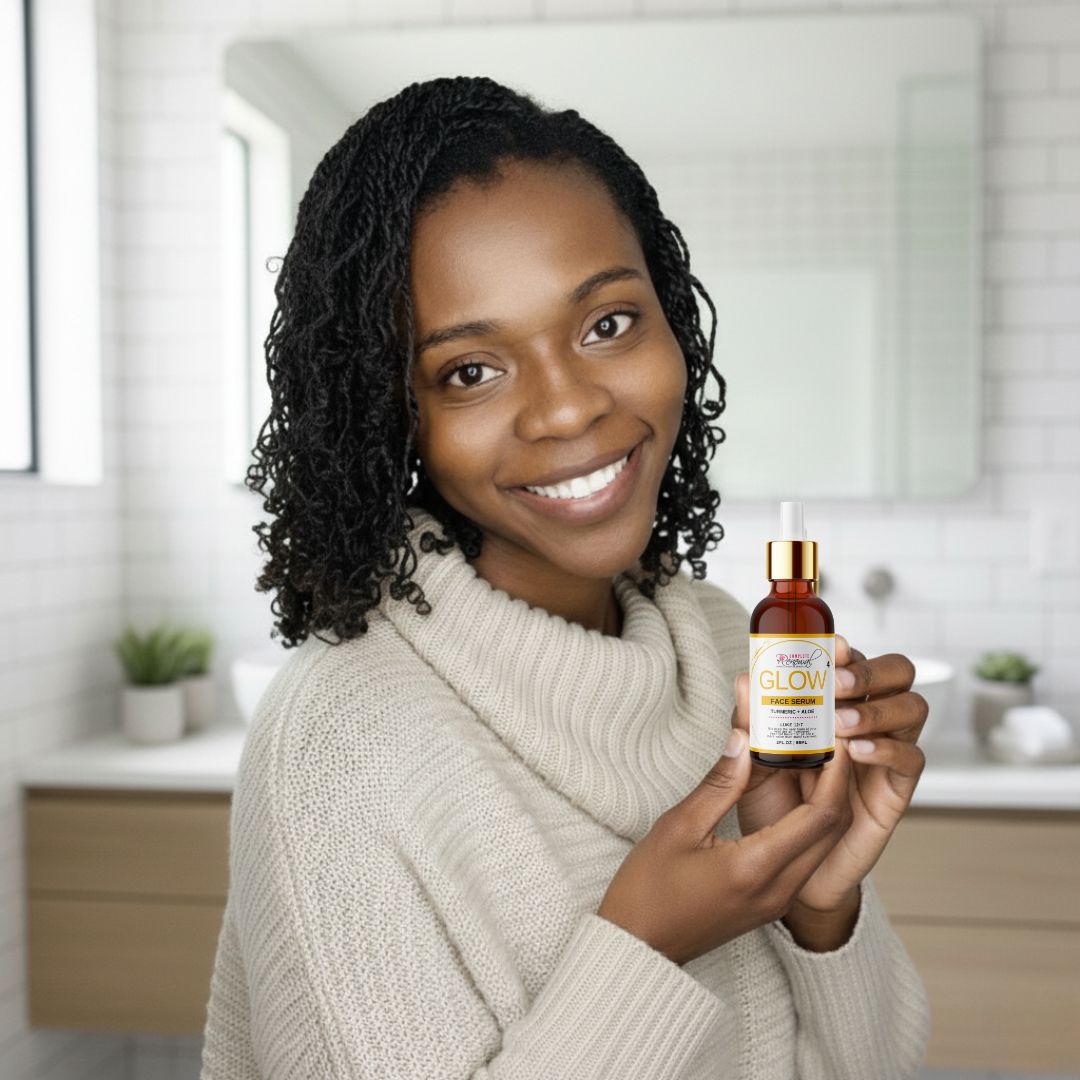 Glow Face Serum: Clarity & Renewal for Visible Dark Spots