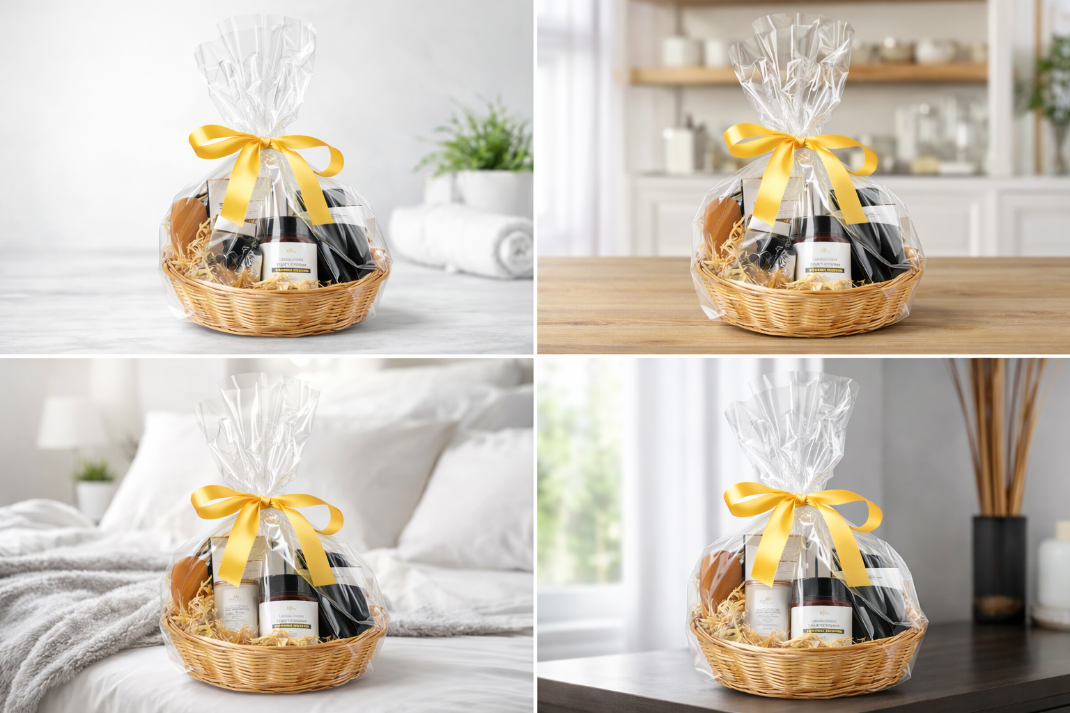 Luxury self care gift basket wrapped with yellow bow Complete Renewal

Spa gift basket for him patchouli lavender soap body butter grooming kit

Gift basket for her turmeric body butter turmeric aloe soap face mask glow face serum

Employee appreciation gift basket handcrafted vegan skincare set

Holiday self care gift set luxury handmade plant based skincare