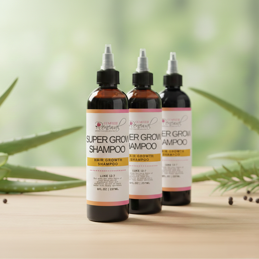 Super Grow Shampoo | Herbal Hair Growth & Scalp Renewal Cleanser