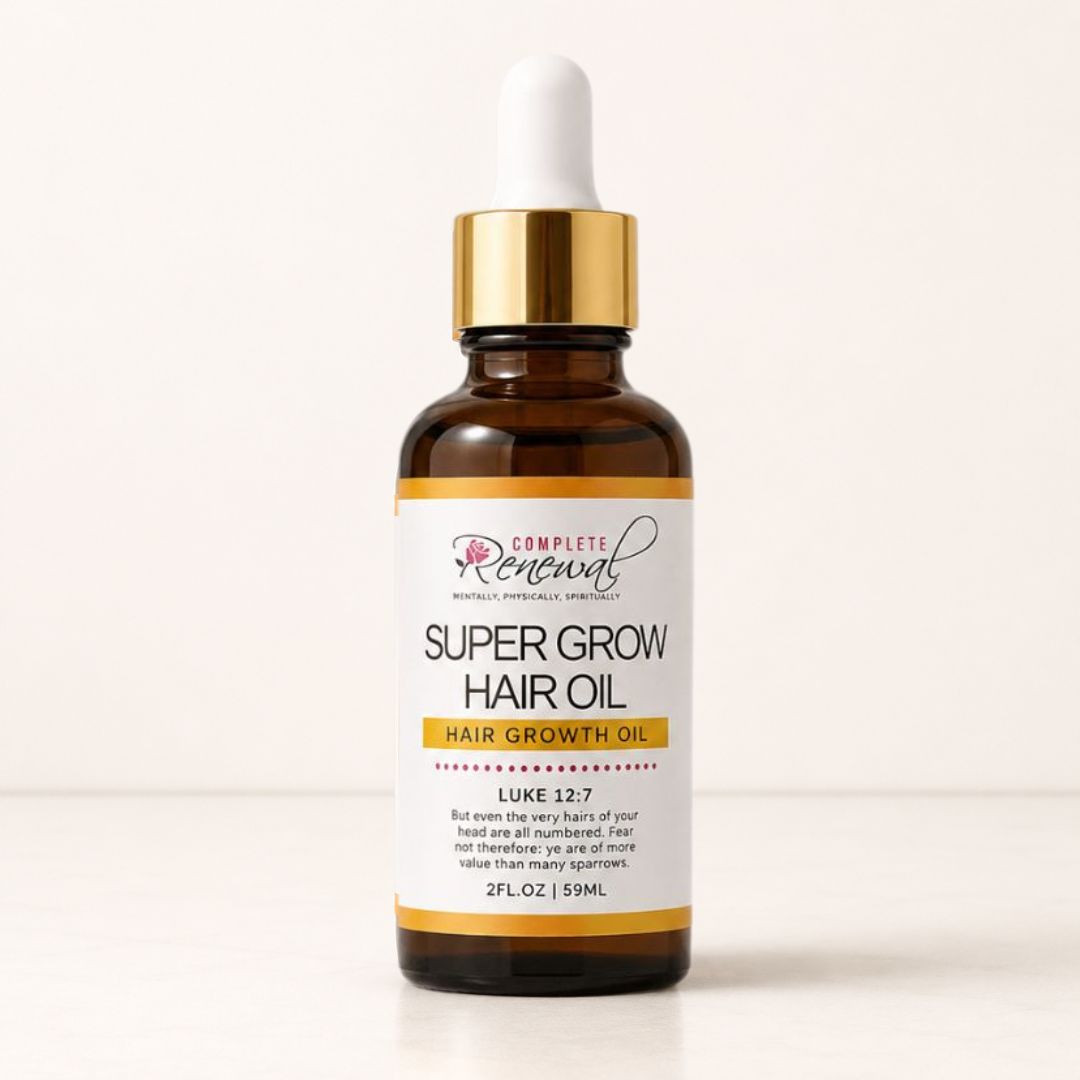 Herbal Hair + Scalp Growth Oil | For Thinning, Breakage & Length Retention