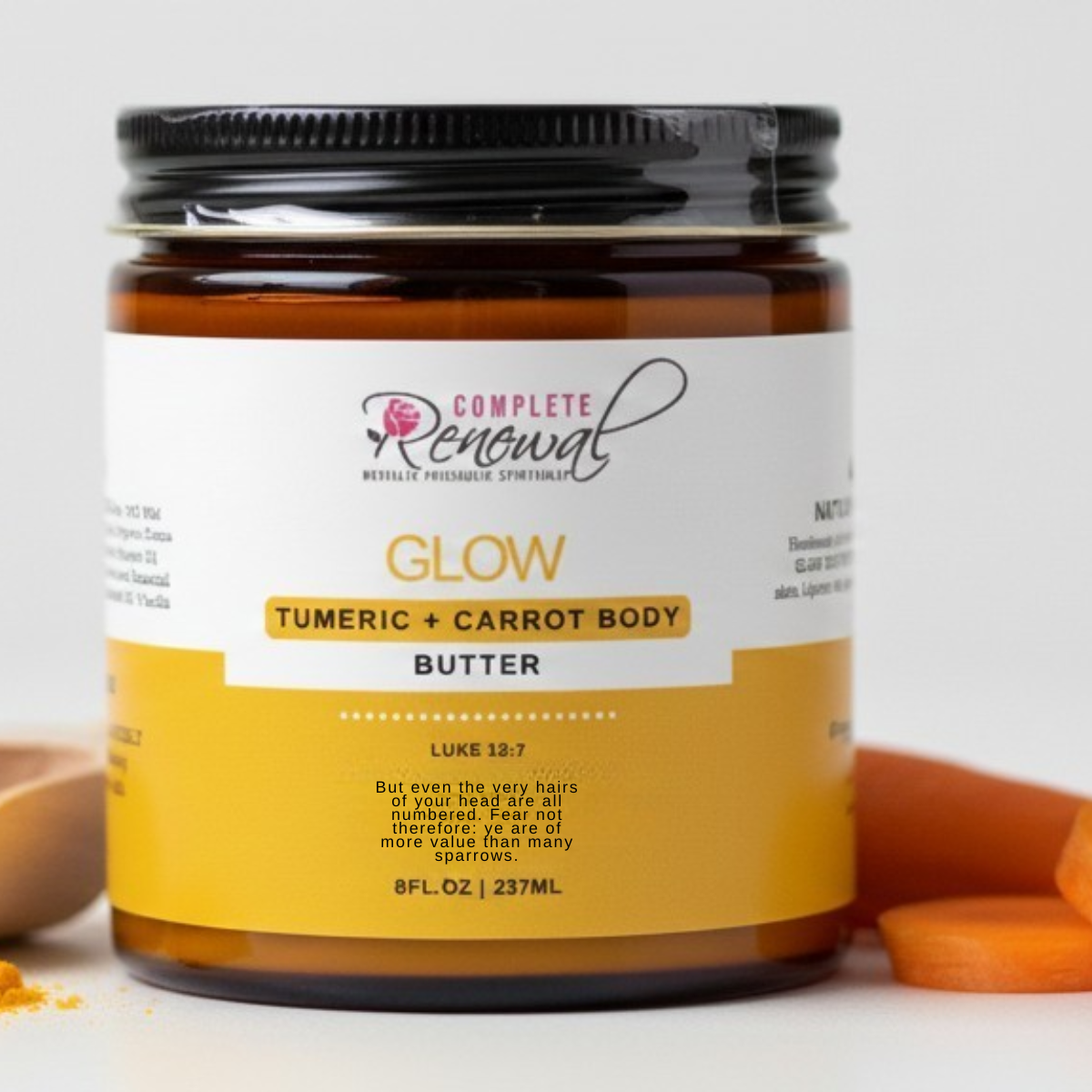 Brightening Turmeric Body Butter for Dark Spots & Hyperpigmentation