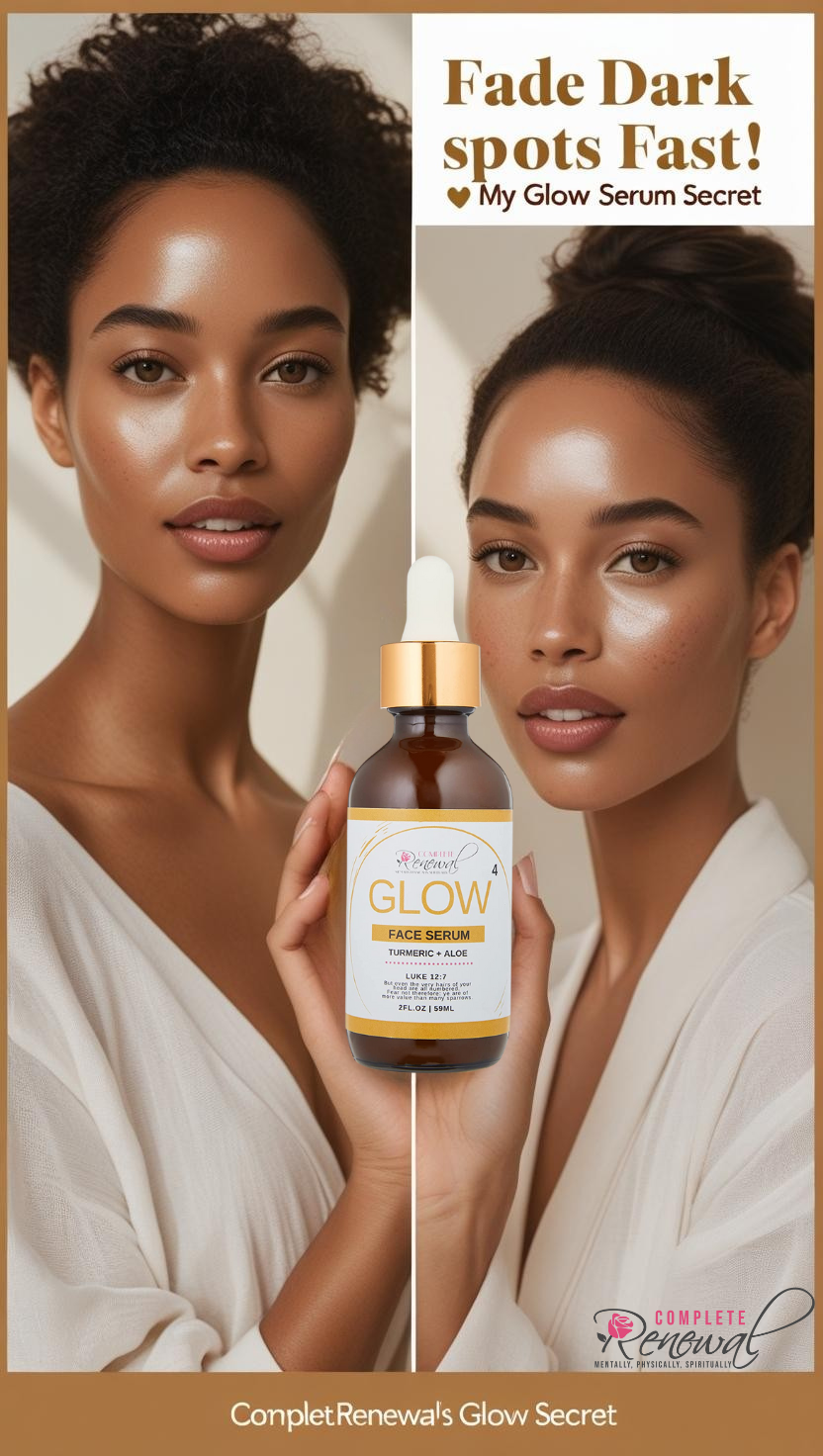 Glow Face Serum: Clarity & Renewal for Visible Dark Spots