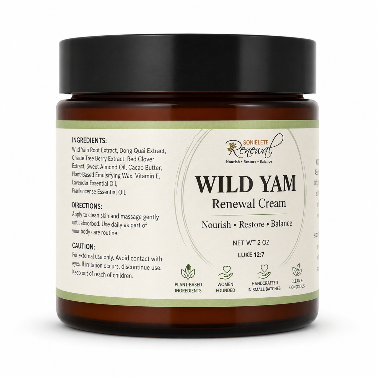 Wild Yam Renewal Cream | Women’s Wellness Ritual
