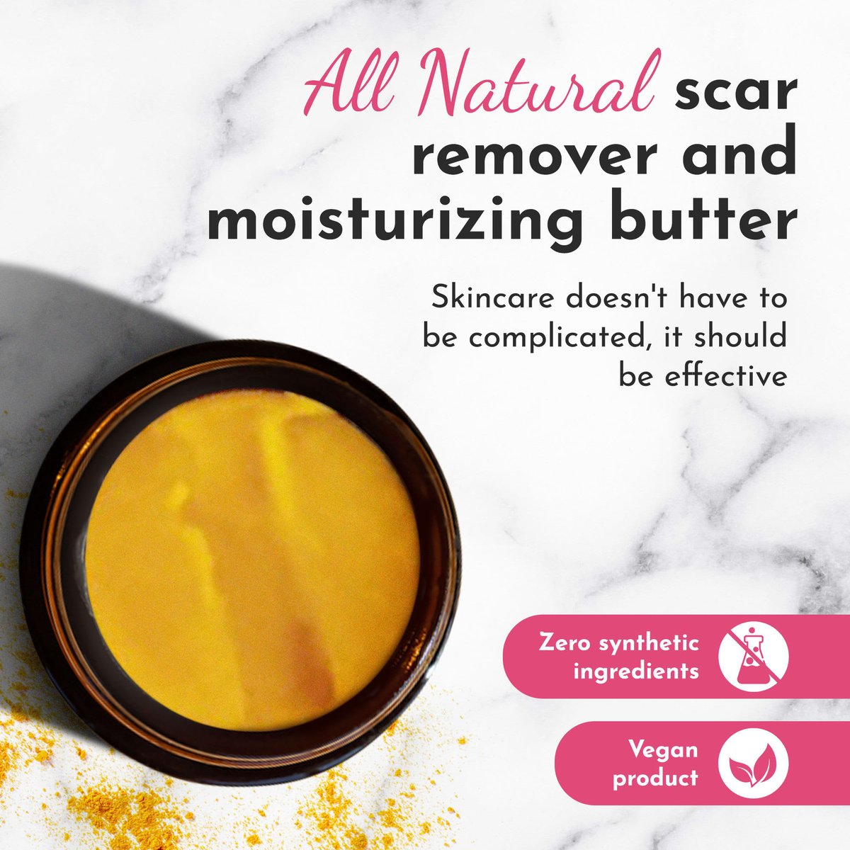 Clinical Grade Scar Fading Butter with Rosehip Oil