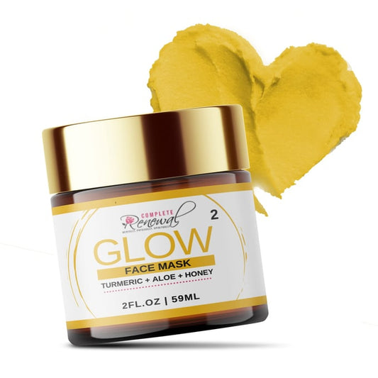 Turmeric & Honey Face Mask | Clear Acne, Reduce Redness & Get Glowing Skin - Complete Renewal