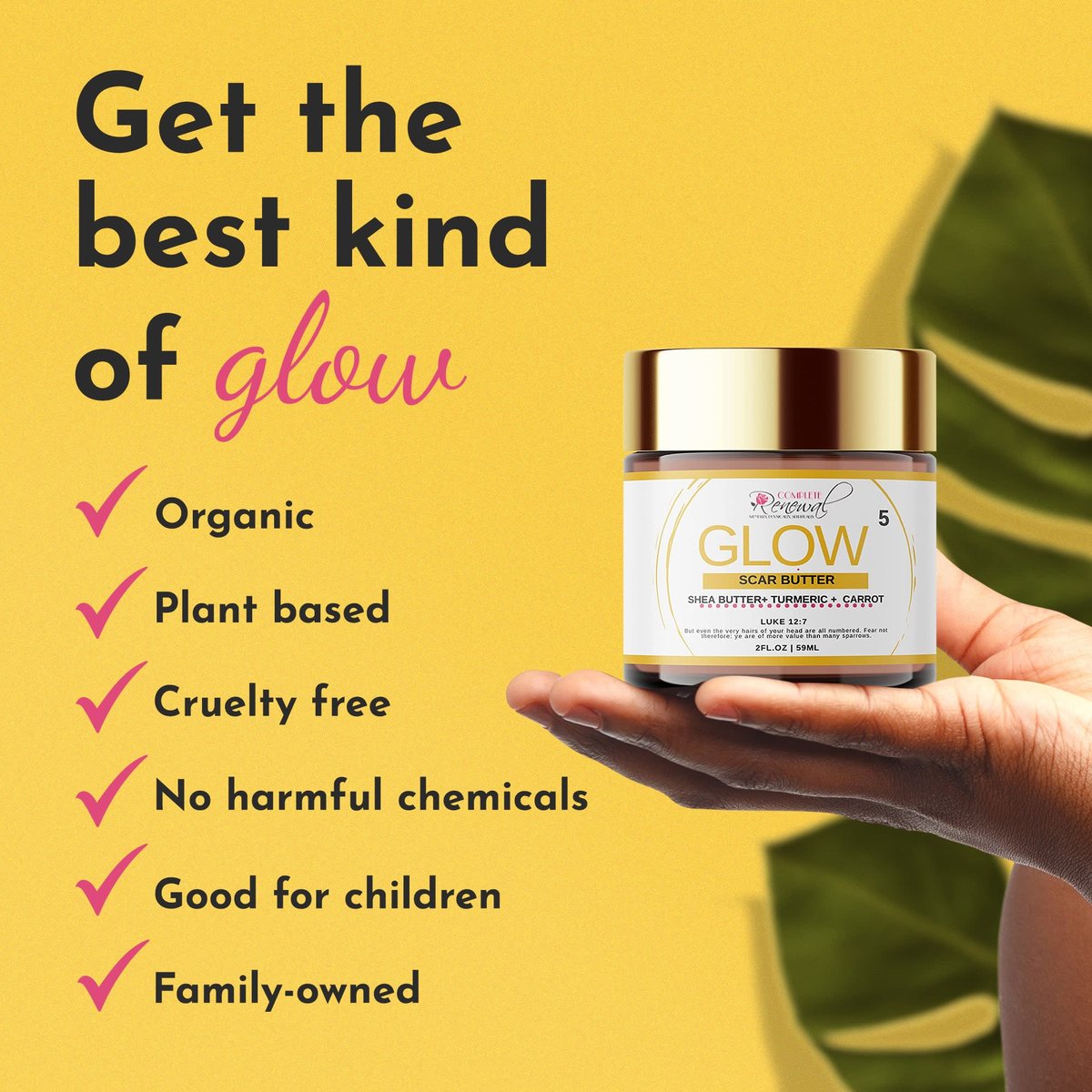 Clinical Grade Scar Fading Butter with Rosehip Oil