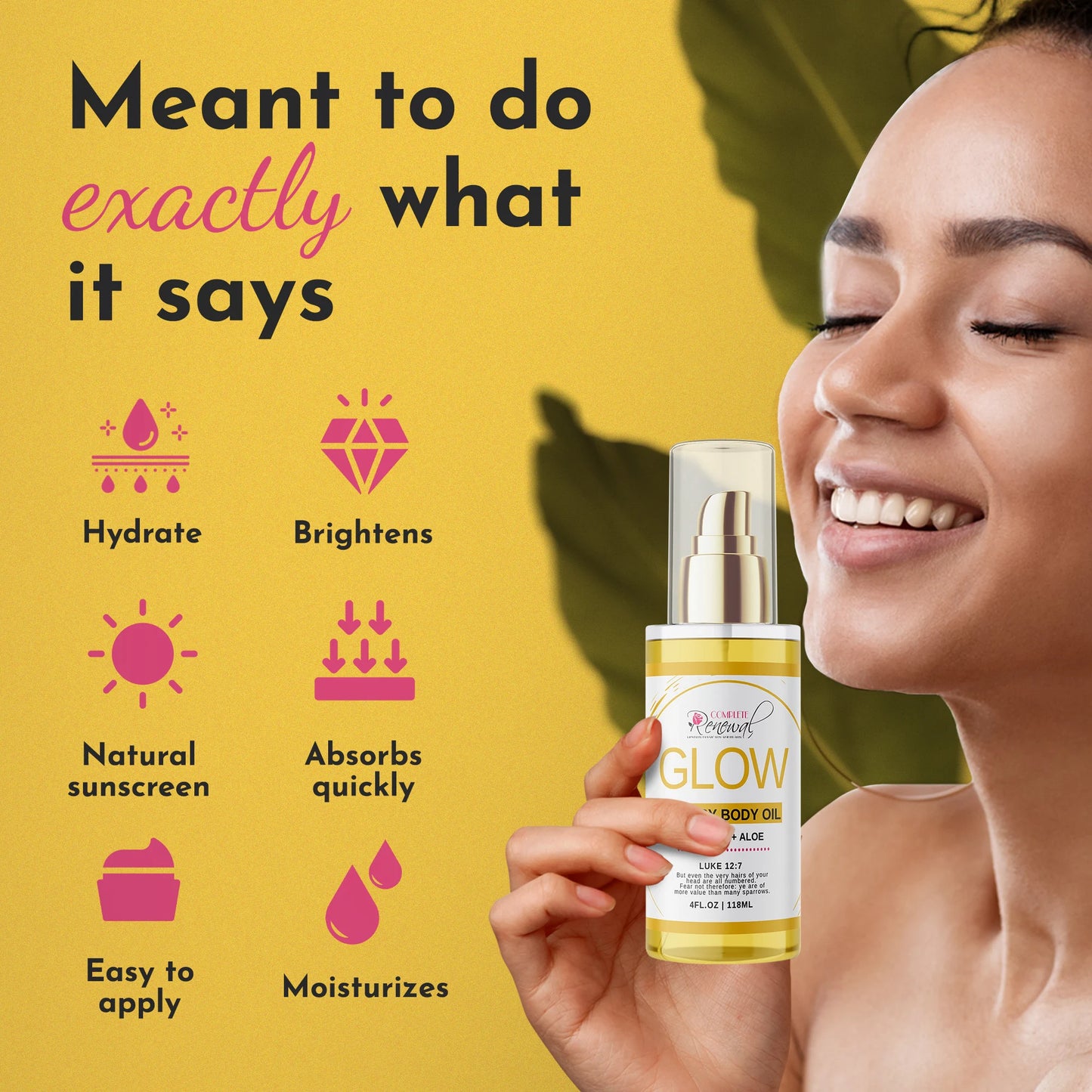 Turmeric Brightening Body Oil | Fade Dark Spots & Summer Glow