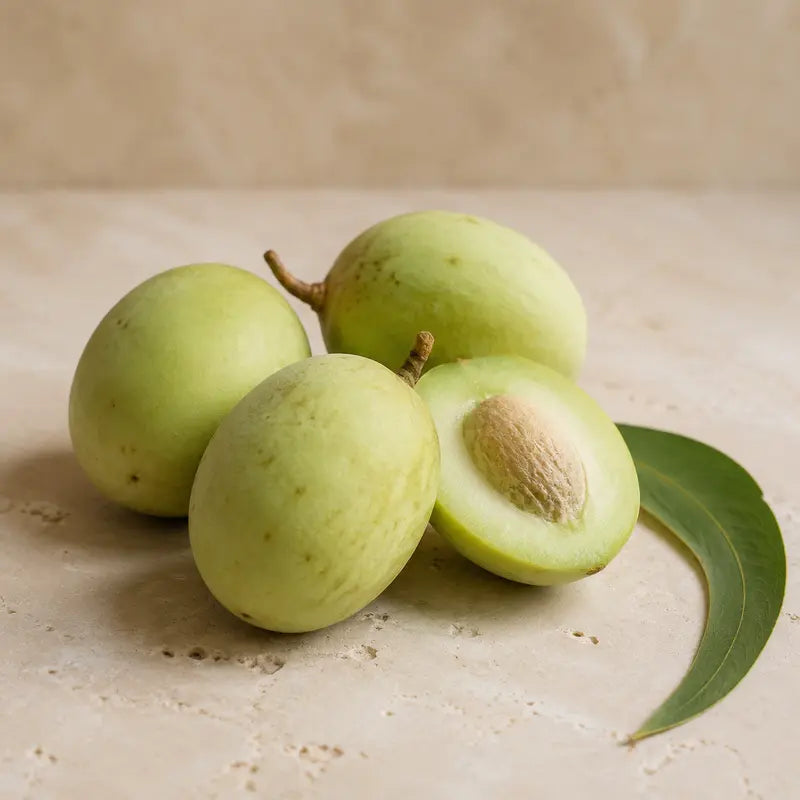 Fresh Kakadu plum used in Complete Renewal Glow Face Mask