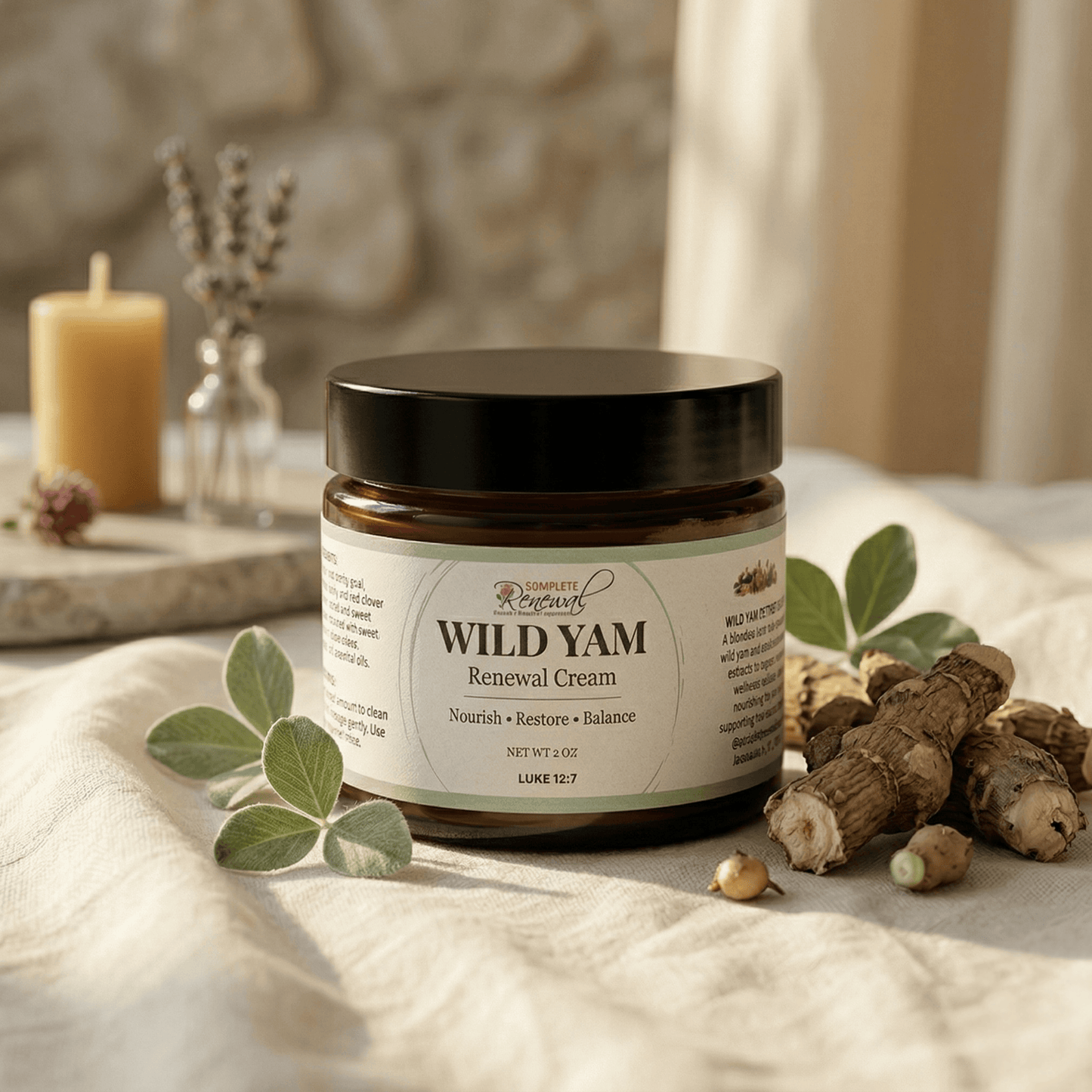 Wild Yam Renewal Cream | Women’s Wellness Ritual